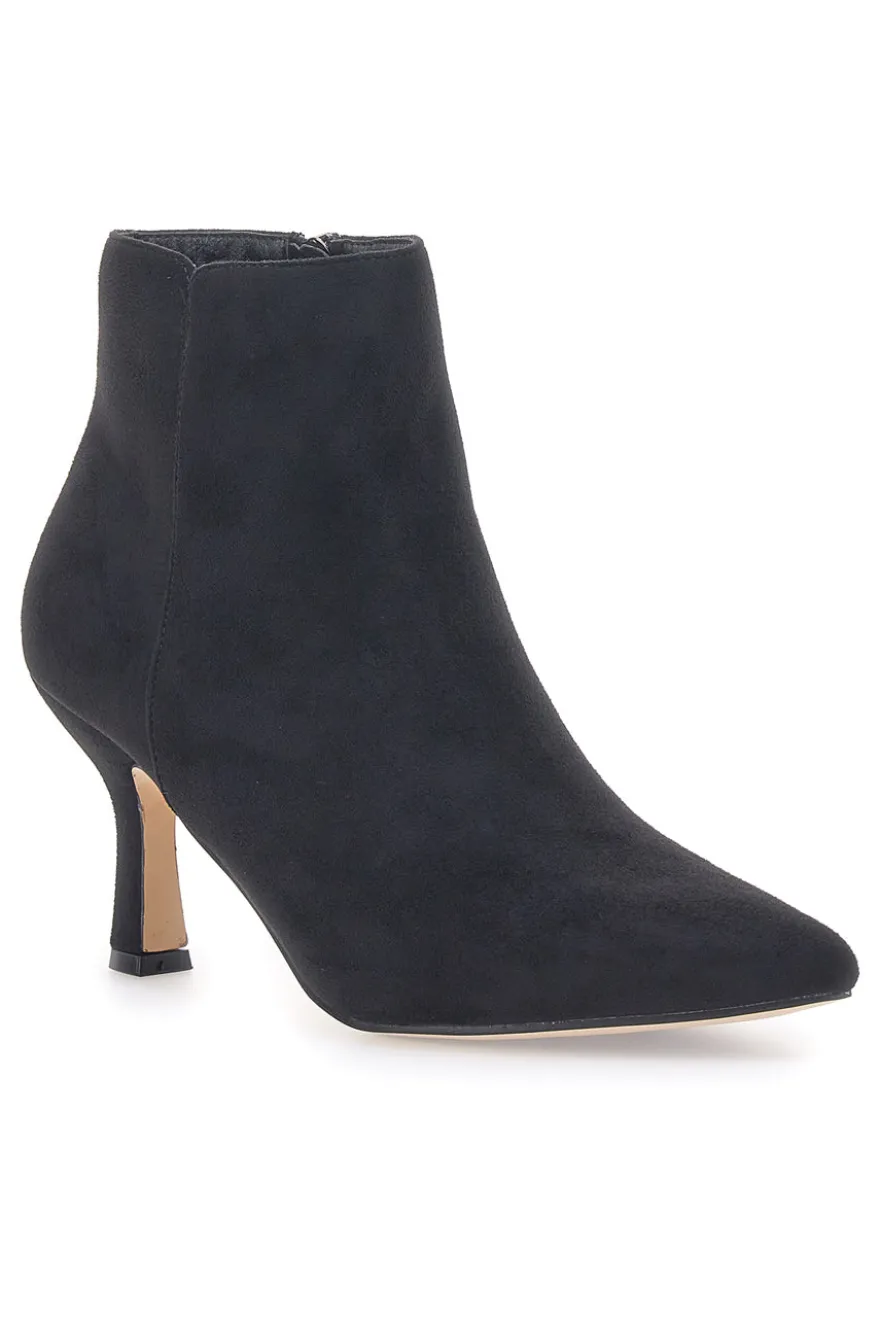 Schwarze Spitzstiefelette Pittarello Glam 1200
