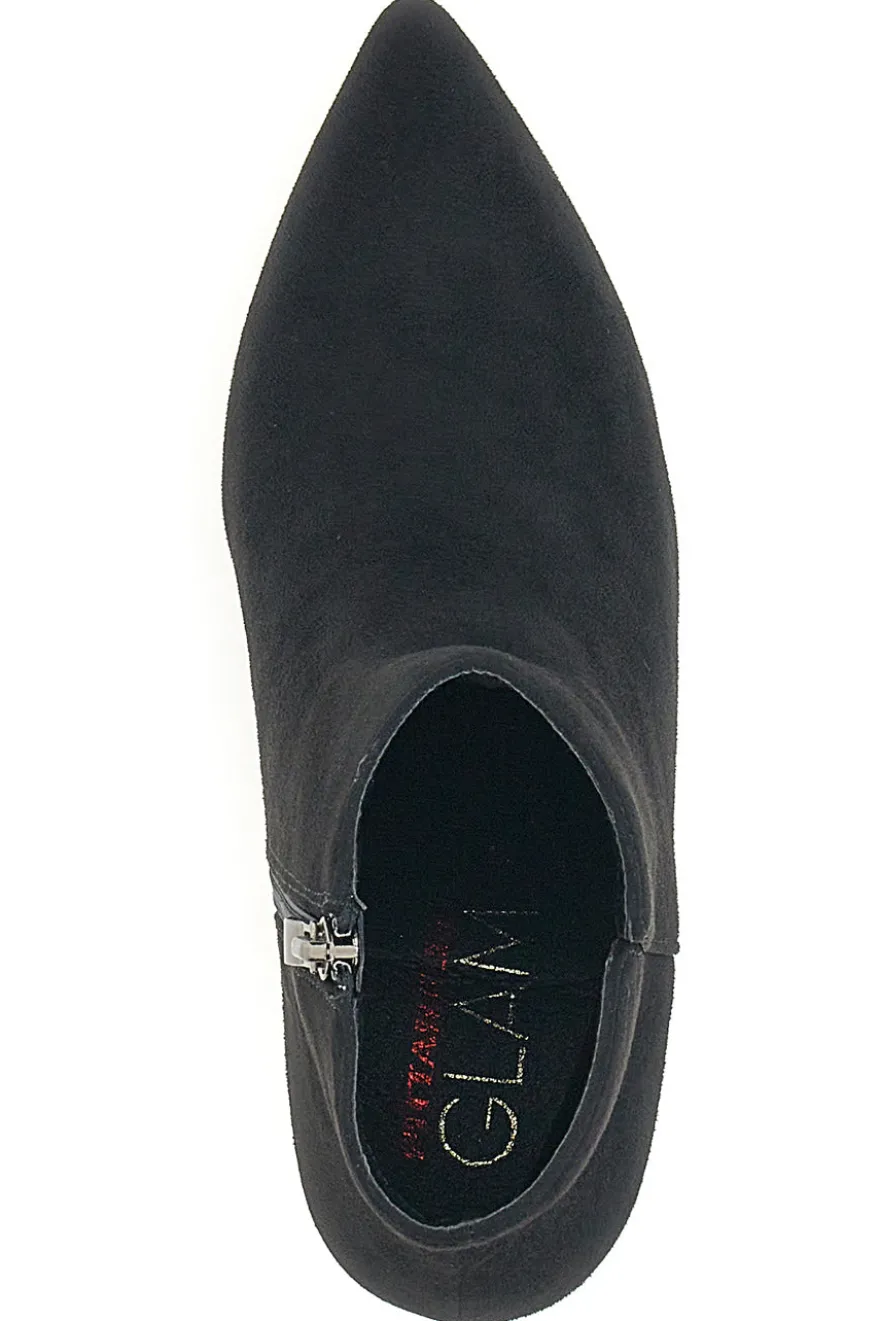 Schwarze Spitzstiefelette Pittarello Glam 1200