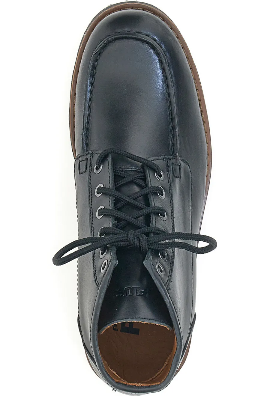Schwarze Stiefel aus echtem Leder Pittarello Plus 11861