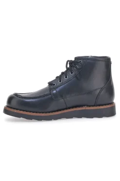 Schwarze Stiefel aus echtem Leder Pittarello Plus 11861