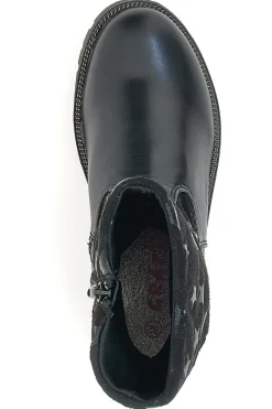 Schwarze Stiefel für Mädchen Danke 14225