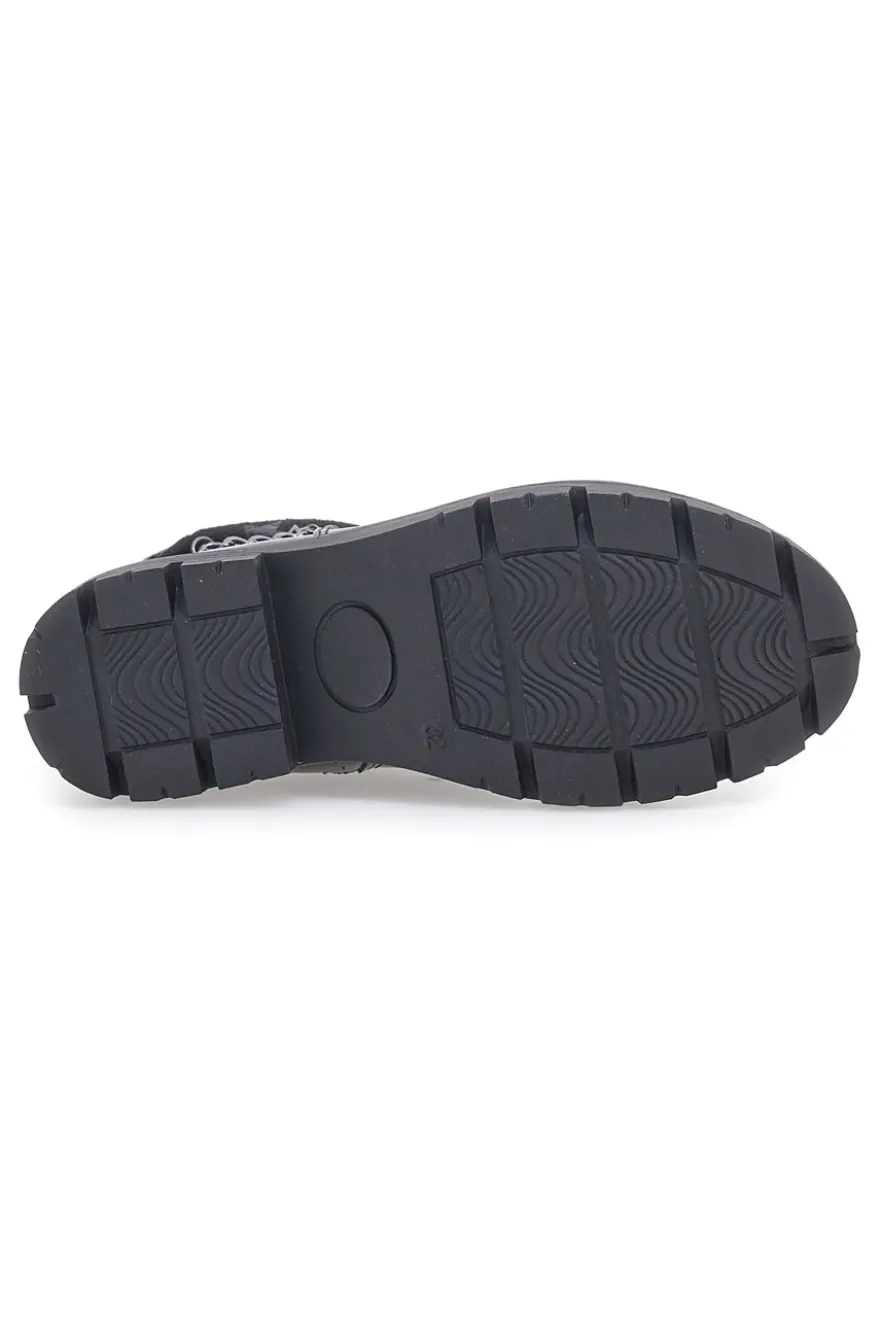 Schwarze Stiefel für Mädchen Danke 14225