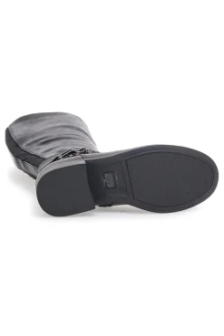 Schwarze Stiefel mit Schelle Energy 295