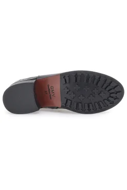 Schwarze Stiefeletten mit mittlerem Absatz GIAN MARCO VENTURI TR0305