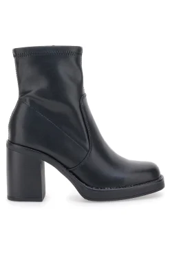 Schwarze Stiefeletten mit quadratischer Spitze PITTARELLO CAPSULE 2196 001