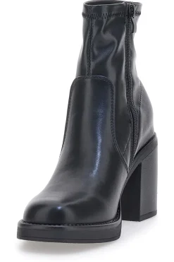 Schwarze Stiefeletten mit quadratischer Spitze PITTARELLO CAPSULE 2196 001