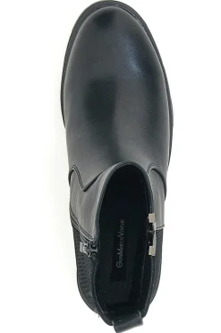 Schwarze Stiefeletten mit Absatz GMV 296