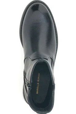 Schwarze Stiefeletten mit glattem Obermaterial MARIELLA BURANI 50920676