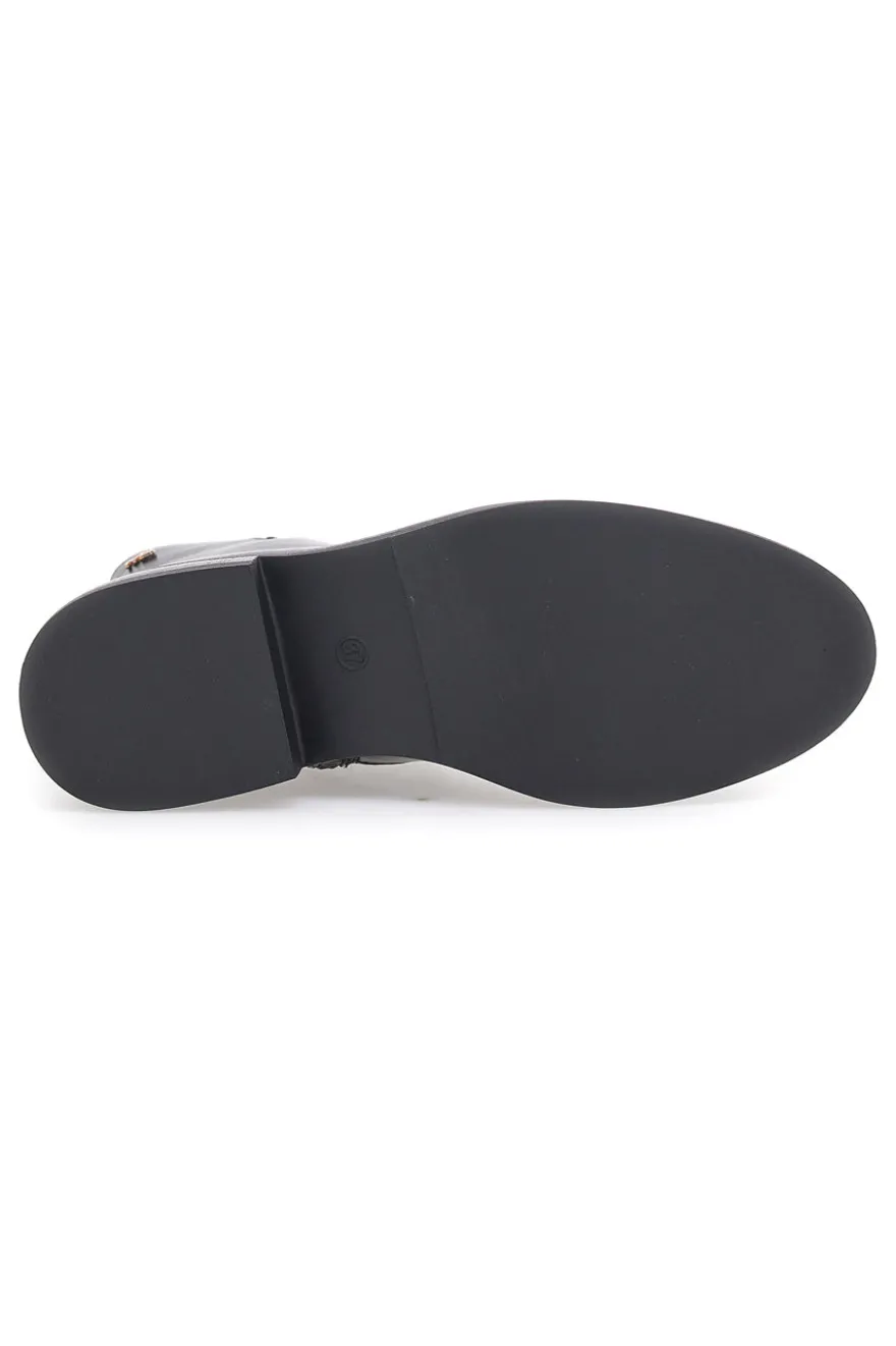 Schwarze Stiefeletten mit glattem Obermaterial MARIELLA BURANI 50920676