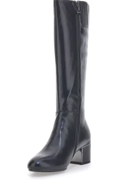 Schwarze Swish 21-Stiefel mit Absatz