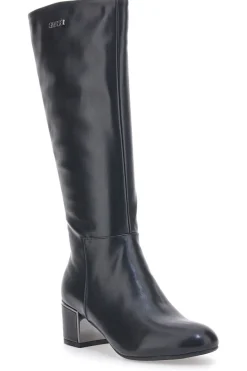 Schwarze Swish 21-Stiefel mit Absatz