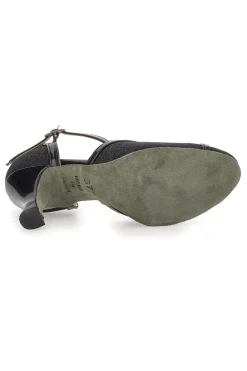 Schwarze Tanzschuhe mit mittlerem Absatz The First Dance 4325