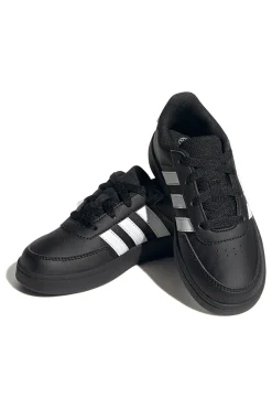 Schwarze Turnschuhe mit weißen Streifen Adidas Breaknet 2.0