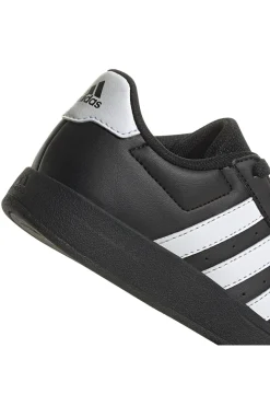 Schwarze Turnschuhe mit weißen Streifen Adidas Breaknet 2.0