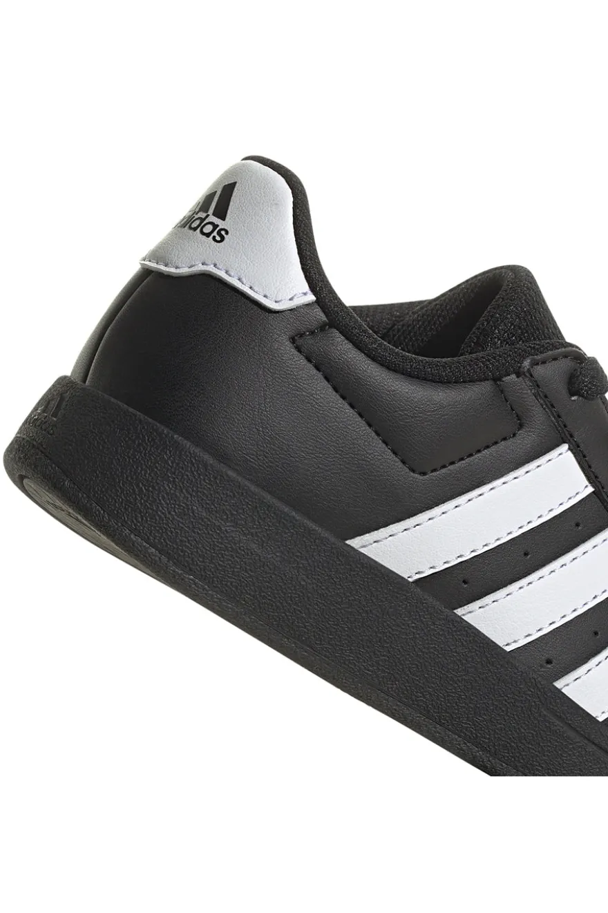 Schwarze Turnschuhe mit weißen Streifen Adidas Breaknet 2.0