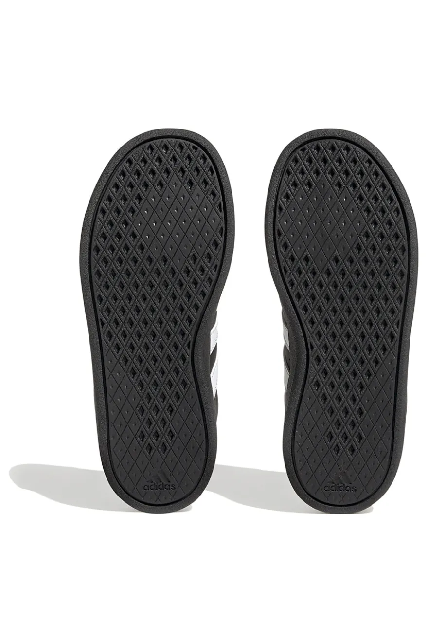 Schwarze Turnschuhe mit weißen Streifen Adidas Breaknet 2.0