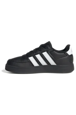 Schwarze Turnschuhe mit weißen Streifen Adidas Breaknet 2.0