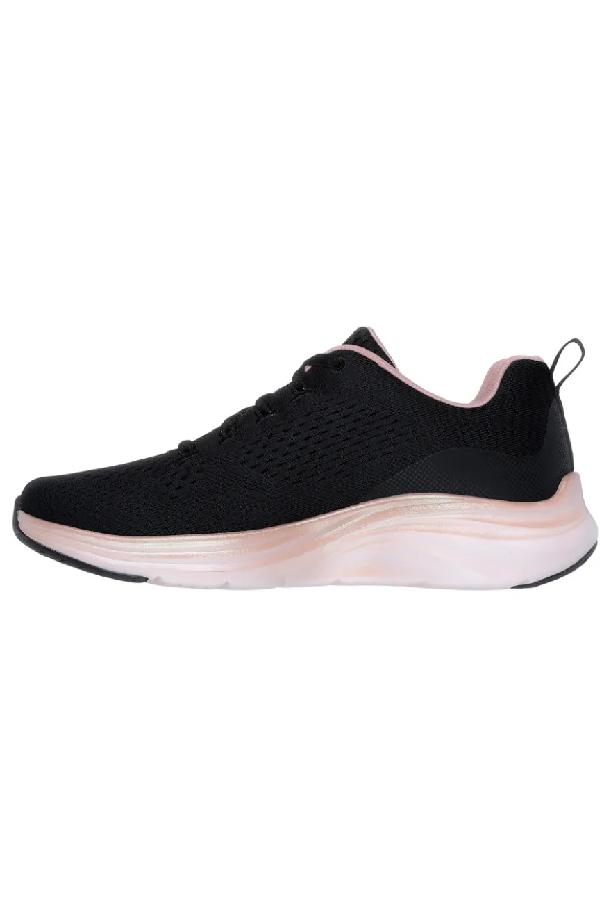 Schwarze Turnschuhe Skechers Vapor Foam Midnight Glimmer