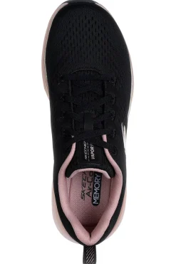 Schwarze Turnschuhe Skechers Vapor Foam Midnight Glimmer