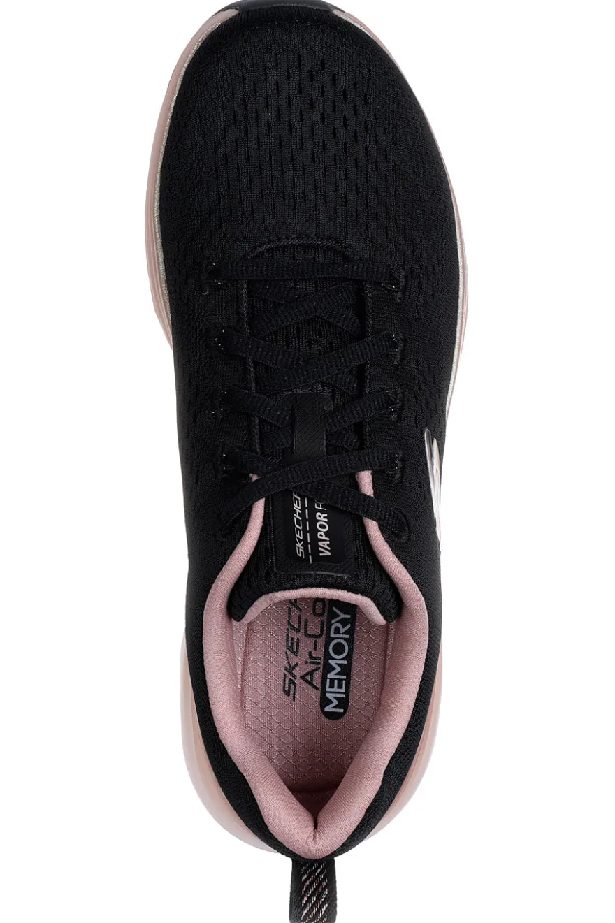 Schwarze Turnschuhe Skechers Vapor Foam Midnight Glimmer