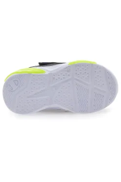 Schwarze und blaue Turnschuhe mit Lichtern Champion Wave B TD