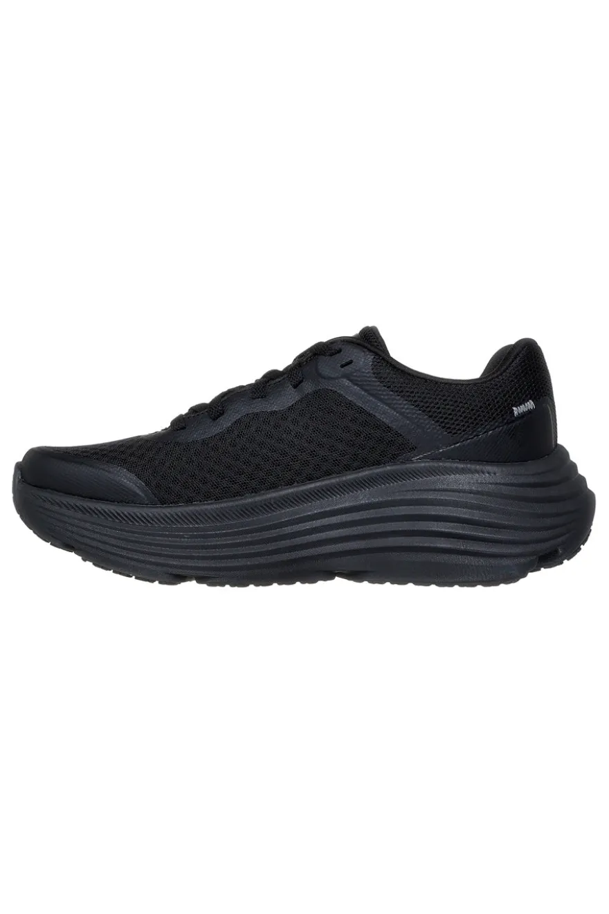 Schwarze vegane Running-Schuhe Skechers Max Cushioning Endeavour