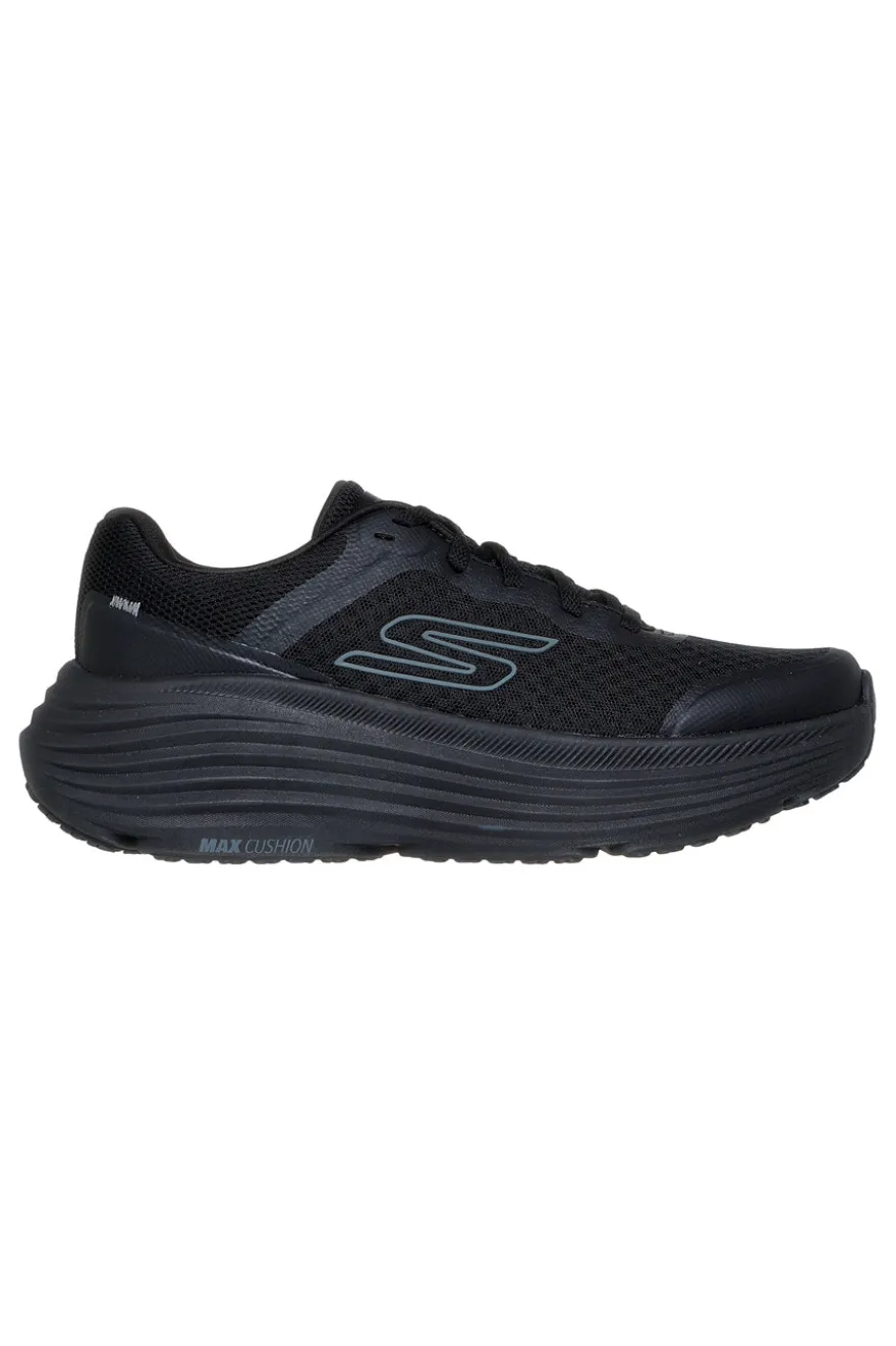 Schwarze vegane Running-Schuhe Skechers Max Cushioning Endeavour
