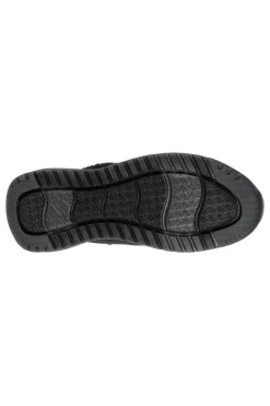Schwarze wasserdichte Anfibi mit Innenfutter aus Pelz Skechers ON-THE-GO STELLAR ALPINE ADVENTURE