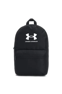 Schwarzer Rucksack mit weißem Under Armour Logo 1380476-002
