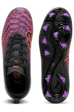 Schwarz-lila Fußballschuhe PUMA FUTURE 8 PLAY FG/AG JR
