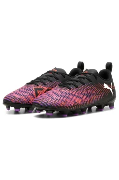 Schwarz-lila Fußballschuhe PUMA FUTURE 8 PLAY FG/AG JR
