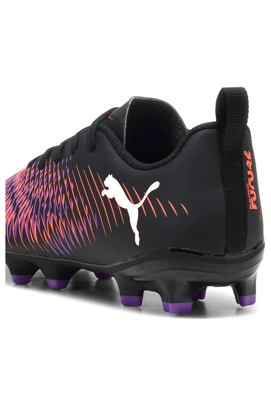 Schwarz-lila Fußballschuhe PUMA FUTURE 8 PLAY FG/AG JR