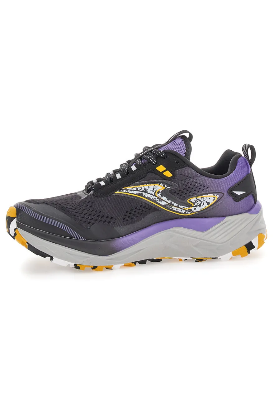 Schwarz-lila Trailrunning-Schuhe JOMA TUNDRA LADY 2401