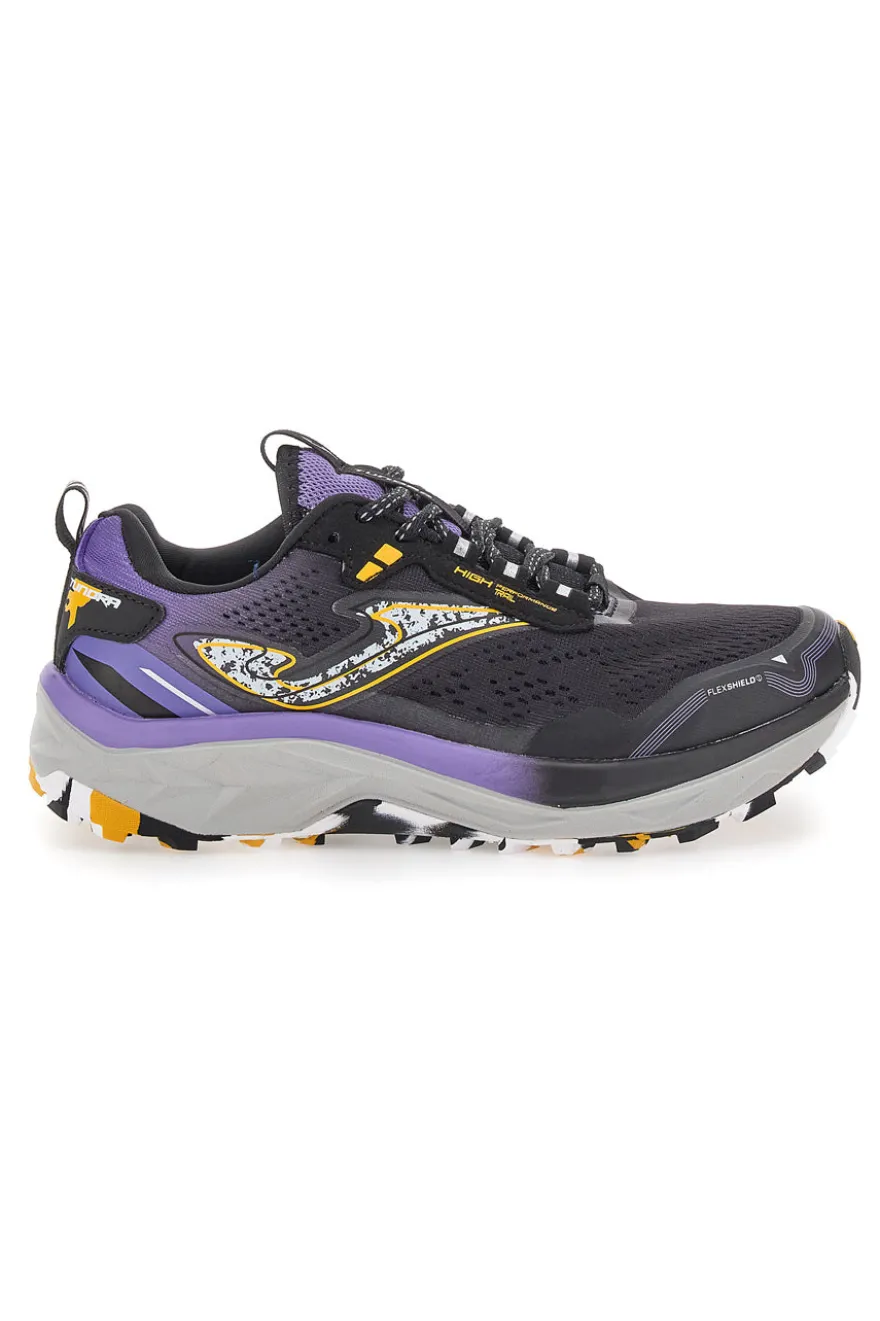 Schwarz-lila Trailrunning-Schuhe JOMA TUNDRA LADY 2401