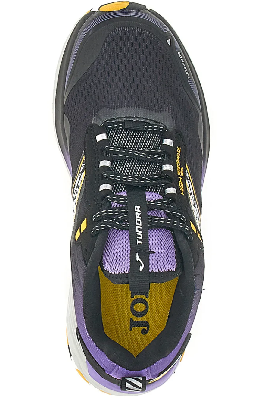 Schwarz-lila Trailrunning-Schuhe JOMA TUNDRA LADY 2401