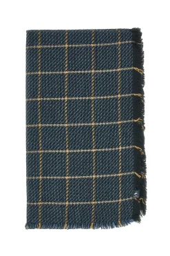 Sciarpa a Quadri Blu Basile 0149/U
