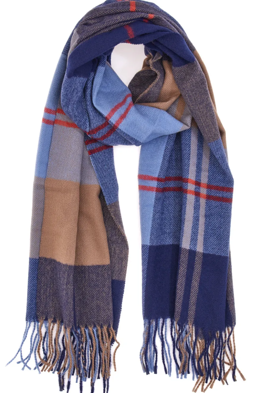 Sciarpa Blu Da Uomo GianMarco Venturi 66133