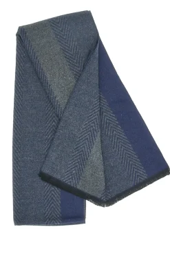 Sciarpa Blu e Grigia GIANMARCO VENTURI 61024