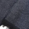 Sciarpa blu fantasia spigata calda Roncato 46,003,02