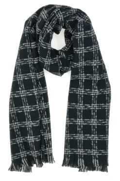 Sciarpa Nera da Donna in Maglia Gianmarco Venturi 62936