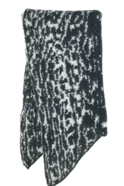 Sciarpa Nera e Bianca da Donna Animalier Pittarello 1151/D