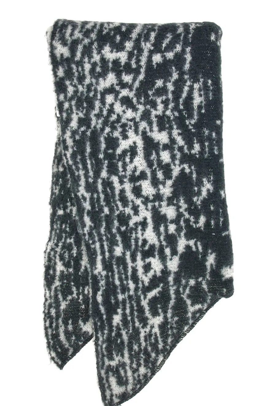 Sciarpa Nera e Bianca da Donna Animalier Pittarello 1151/D