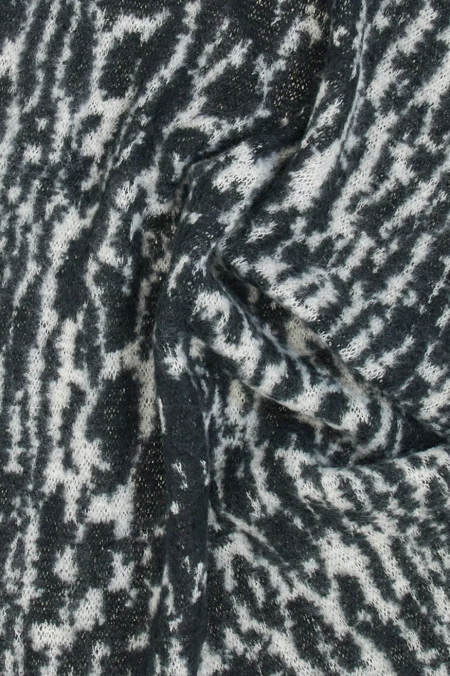 Sciarpa Nera e Bianca da Donna Animalier Pittarello 1151/D