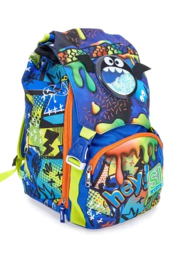 Seven Big Sphere – Erweiterbarer, mehrfarbiger Rucksack mit Kugeleffekt