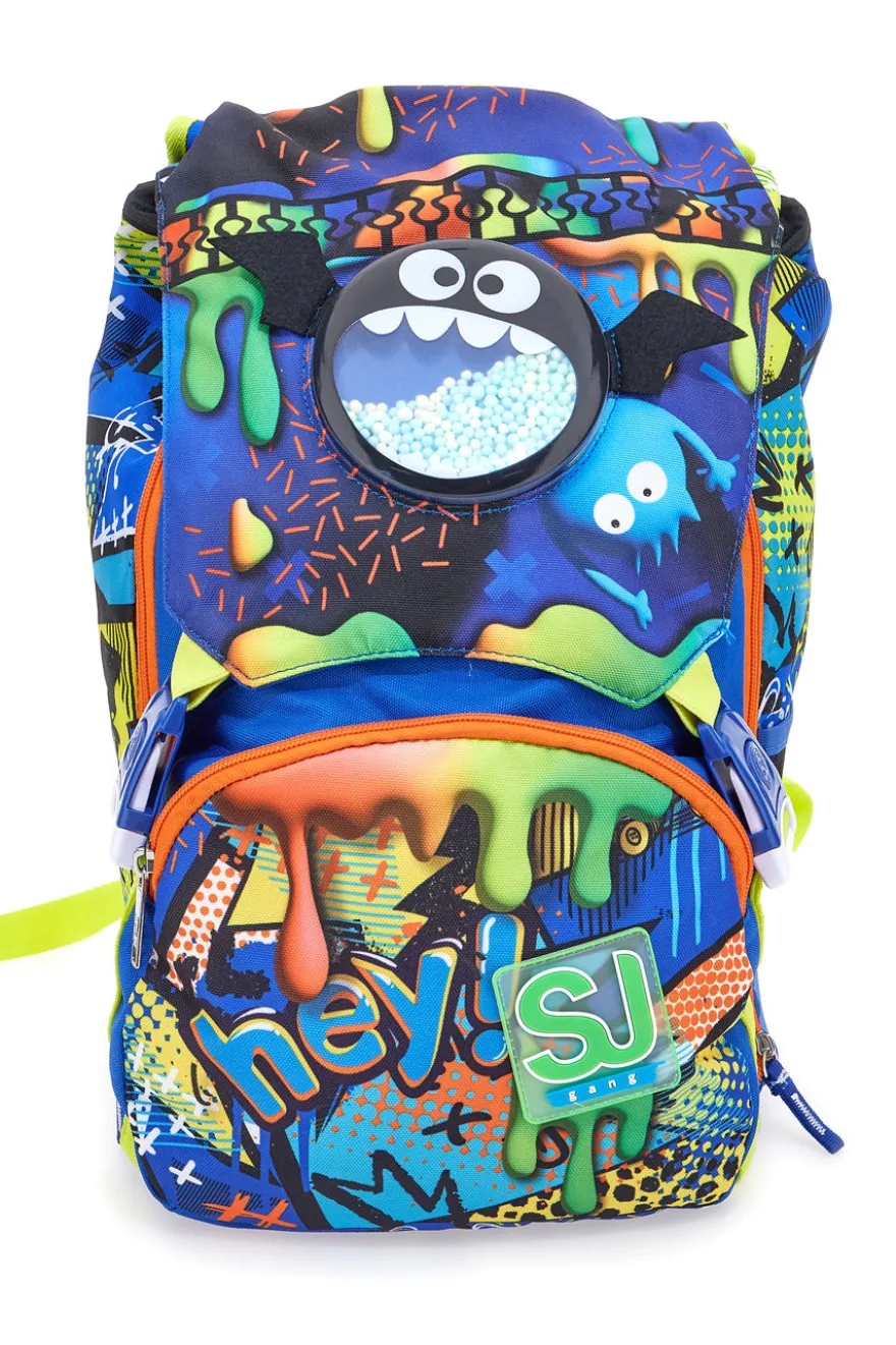 Seven Big Sphere – Erweiterbarer, mehrfarbiger Rucksack mit Kugeleffekt