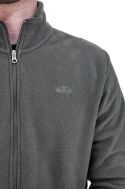 Sevenoaks NBY389 Warm Full Zip Green Fleece