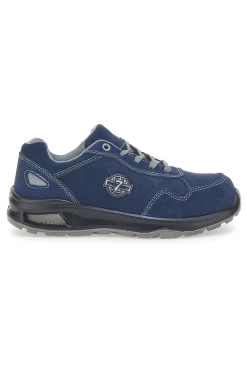 Sevenoaks PK23424 S1 P FO SR Sicherheitsschuhe aus blauem Leder