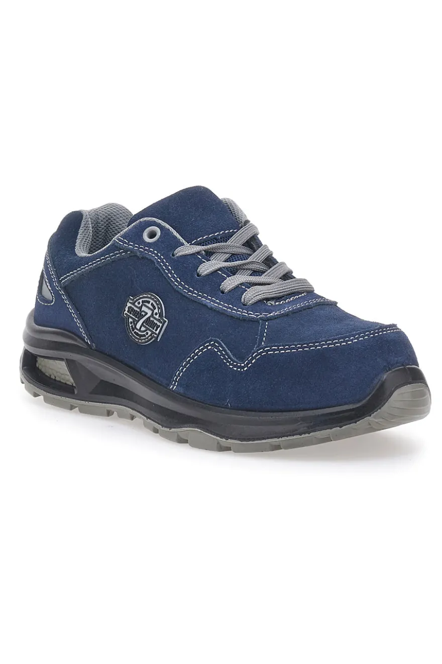 Sevenoaks PK23424 S1 P FO SR Sicherheitsschuhe aus blauem Leder