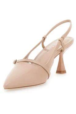 SingBack Nude Pump mit spitzem Absatz FIRST LADY P530