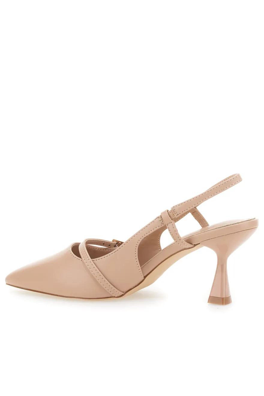 SingBack Nude Pump mit spitzem Absatz FIRST LADY P530